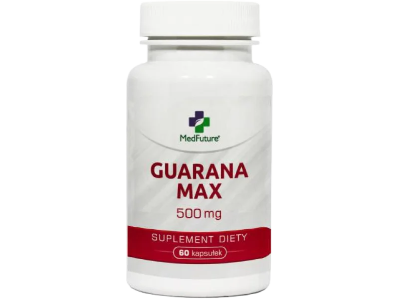 MedFuture Guarana MAX, kapsułki, 500 mg