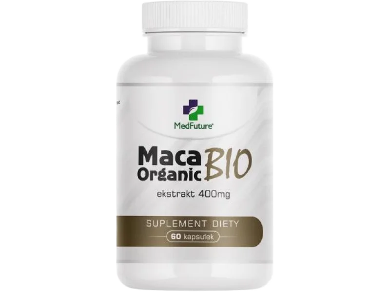 MedFuture Maca Organic, kapsułki, 400 mg