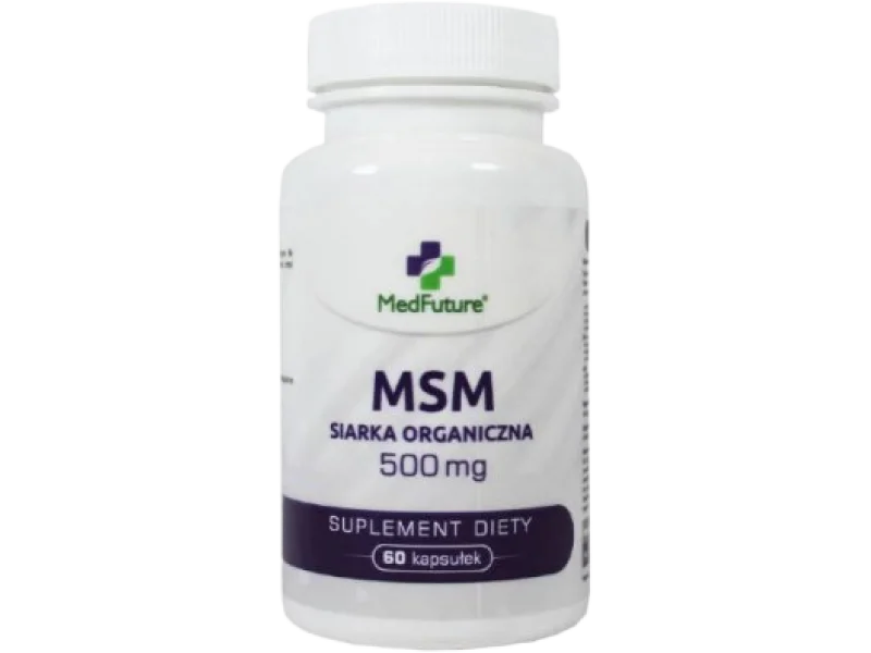 MedFuture MSM Siarka Organiczna, kapsułki, 500 mg