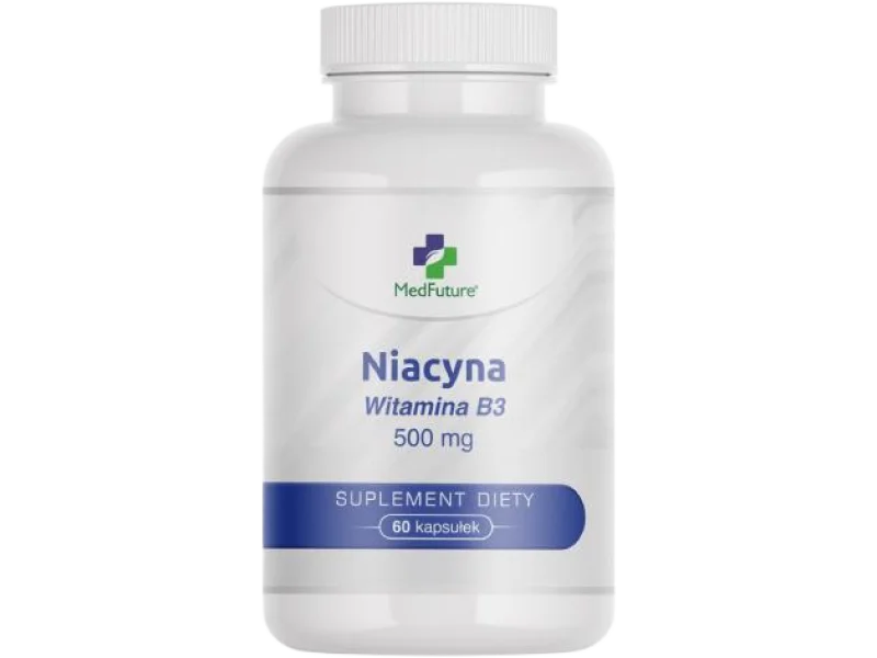 MEDFUTURE Niacyna, kapsułki, 500 mg