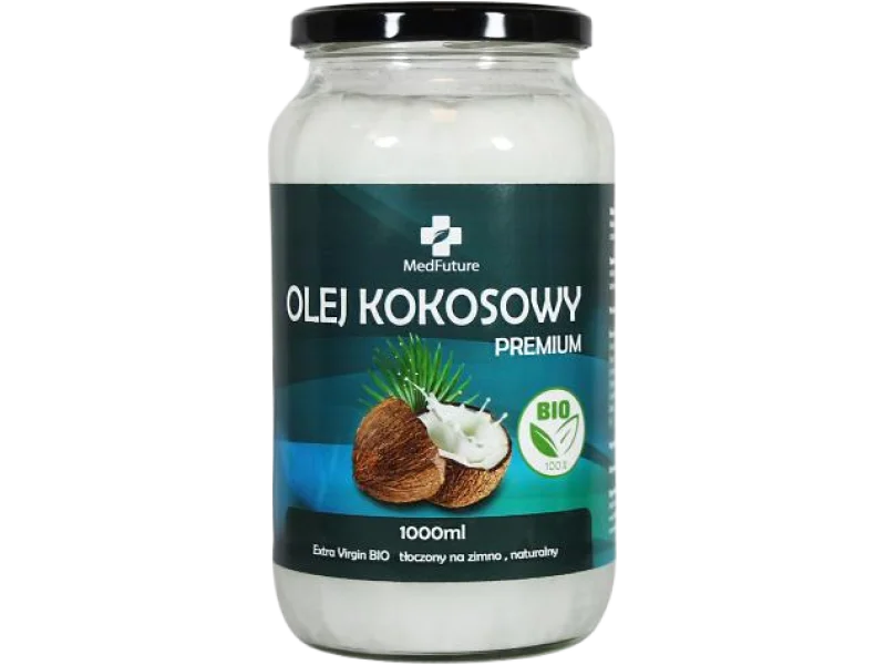 MedFuture Olej kokosowy Extra Virgin BIO nierafinowany
