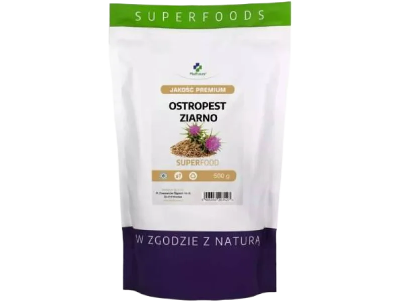 MedFuture Ostropest ziarno, ziarno pojedyncze
