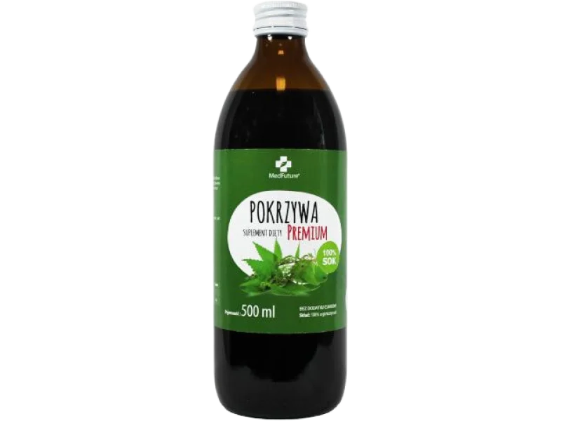 MedFuture Sok Pokrzywa Premium, płyn