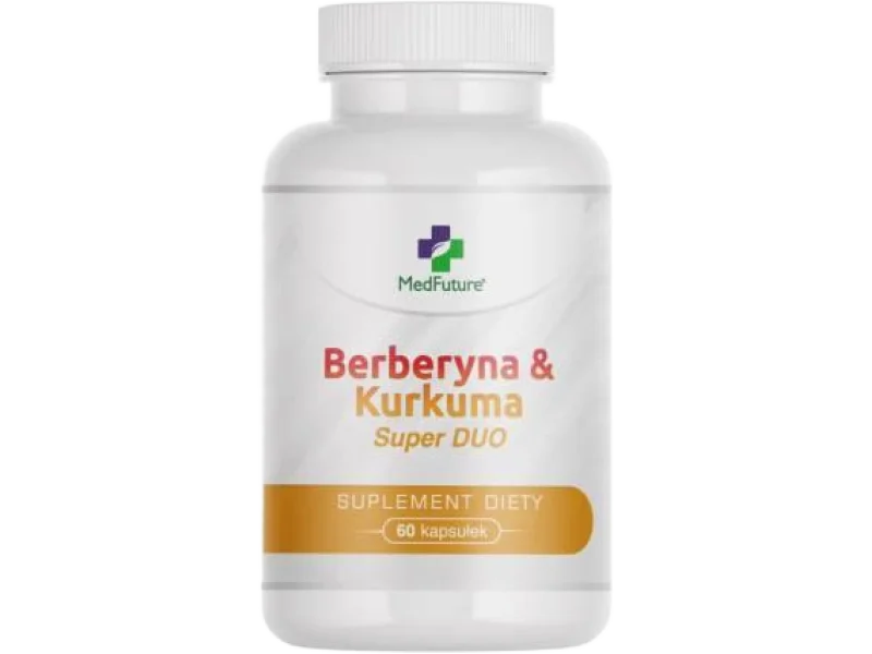 MedFuture Super DUO Kurkuma + Berberyna, kapsułki