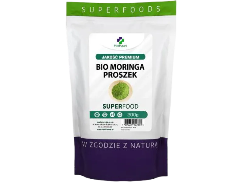 MedFuture Super Food BIO Moringa, proszek