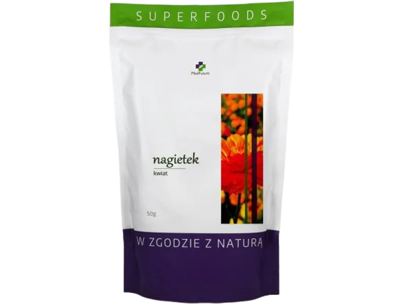 MedFuture Super Food Nagietek kwiat, zioła do zaparzania