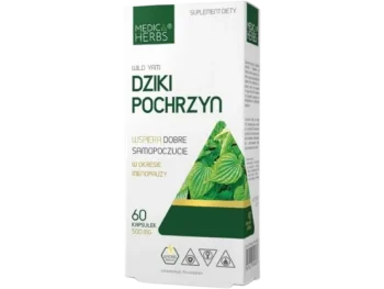 Zdjęcie produktu Medica Herbs Dziki Pochrzyn, kapsułki
