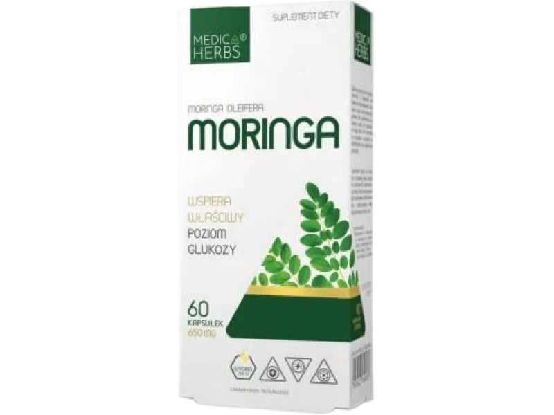Medica Herbs Moringa, kapsułki