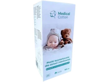 Zdjęcie produktu Medical Cotton płatki kosmetyczne dla dzieci i niemowląt