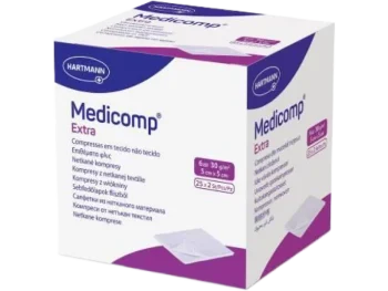 Zdjęcie produktu MEDICOMP EXTRA kompresy jałowe 6-warstwowe