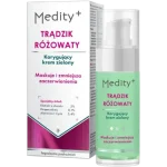 MEDITY+ TRĄDZIK RÓŻOWATY Korygujący krem zielony