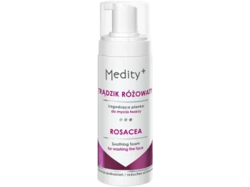MEDITY+ TRĄDZIK RÓŻOWATY Łagodząca pianka do mycia twarzy