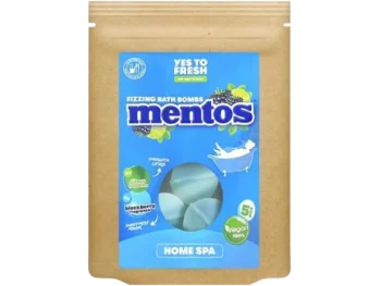 Zdjęcie produktu MENTOS kule do kąpieli jeżyna bergamotka, kulki