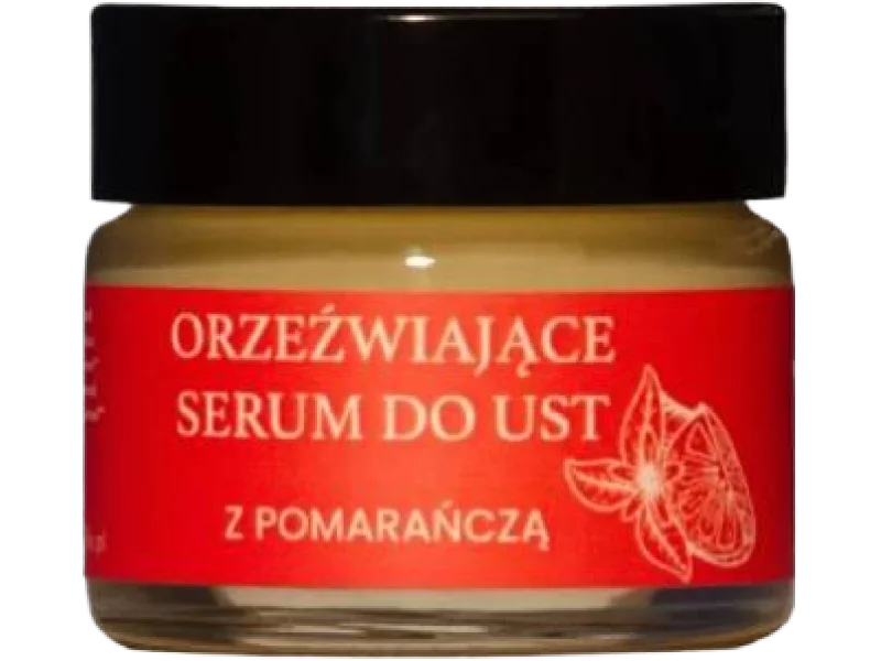 Mglife Orzeźwiające serum do ust z pomarańczą