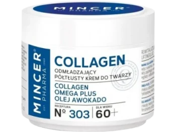 MINCER COLLAGEN Krem odmładzający do twarzy 60+