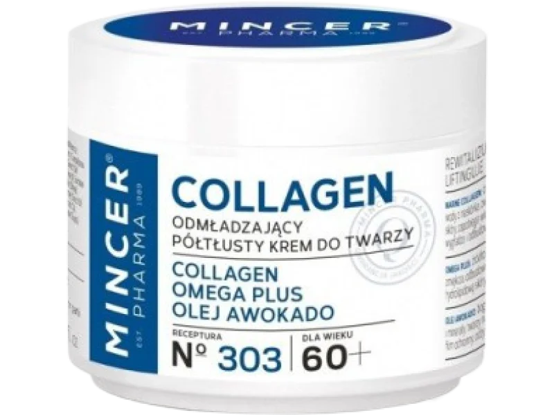 MINCER COLLAGEN Krem odmładzający do twarzy 60+