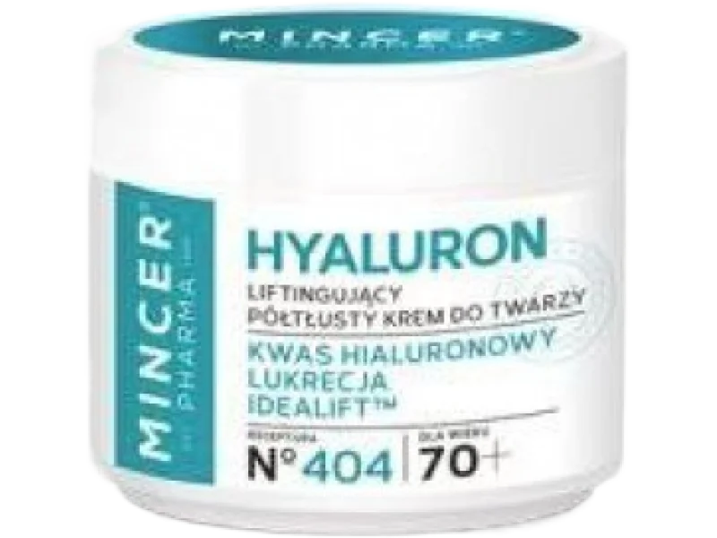 Mincer Hyaluron 404 Liftingujący krem do twarzy 70+