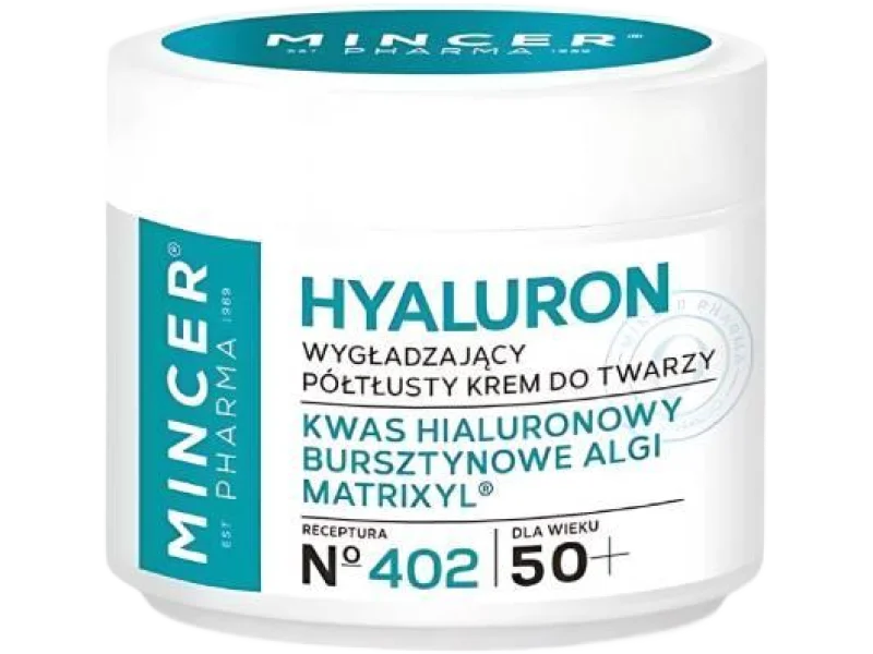 MINCER HYALURON Krem wygładzający do twarzy