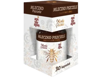 Zdjęcie produktu Miody Polskie Mleczko pszczele liofilizowane, kapsułki, 100 mg