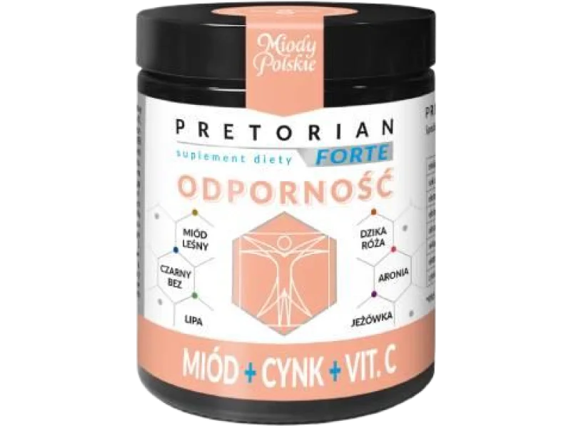 MIODY POLSKIE Pretorian Forte Odporność, miód