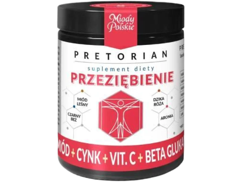 Miody Polskie Pretorian Przeziębienie, miód