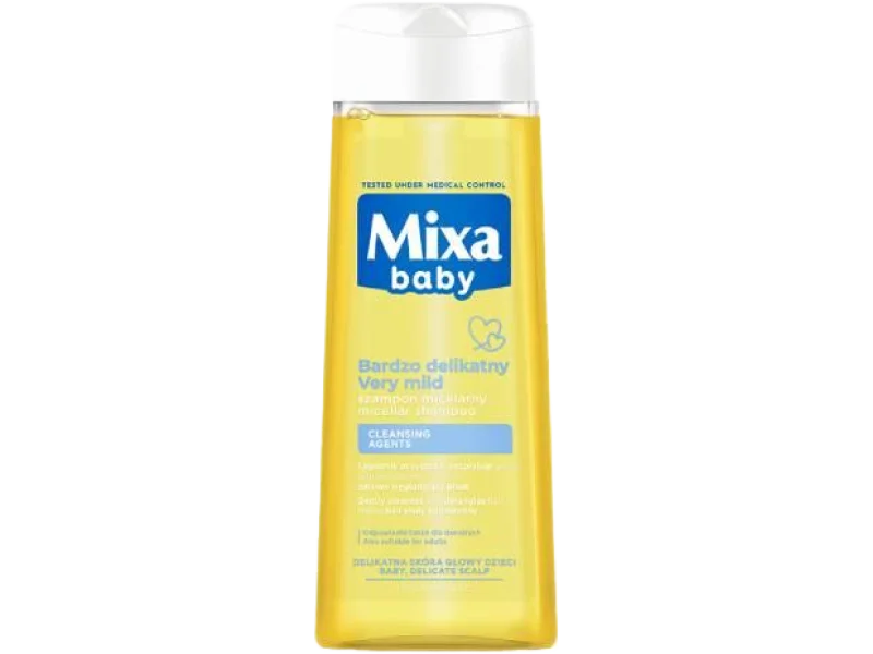 MIXA Baby Bardzo delikatny micelarny szampon do włosów dla dzieci