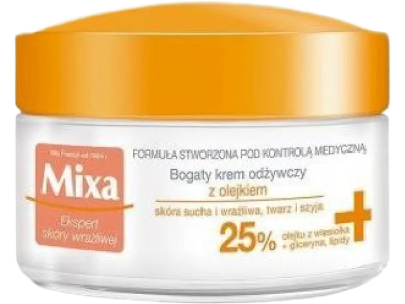 Mixa Bogaty krem odżywczy z olejkiem