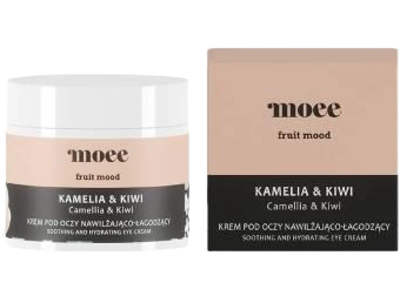 MOEE Fruit Mood Kamelia & Kiwi Krem pod oczy nawilżająco-łagodzący