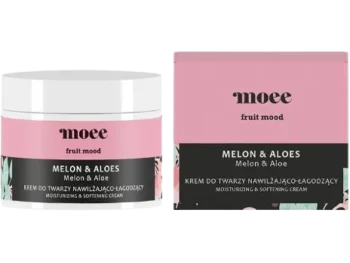 Zdjęcie produktu MOEE Fruit Mood Melon & Aloes Krem do twarzy nawilżająco-łagodzący