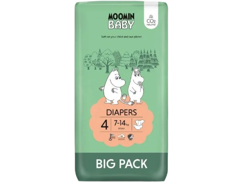 MOOMIN BABY Diapers Pieluszki ekologiczne