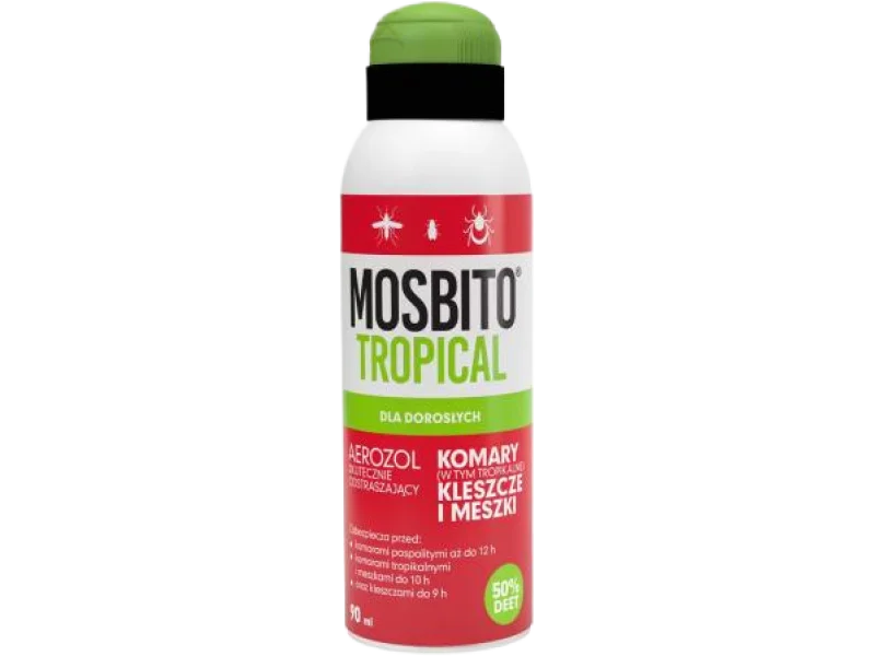 MOSBITO TROPICAL Aerozol na komary, kleszcze i meszki