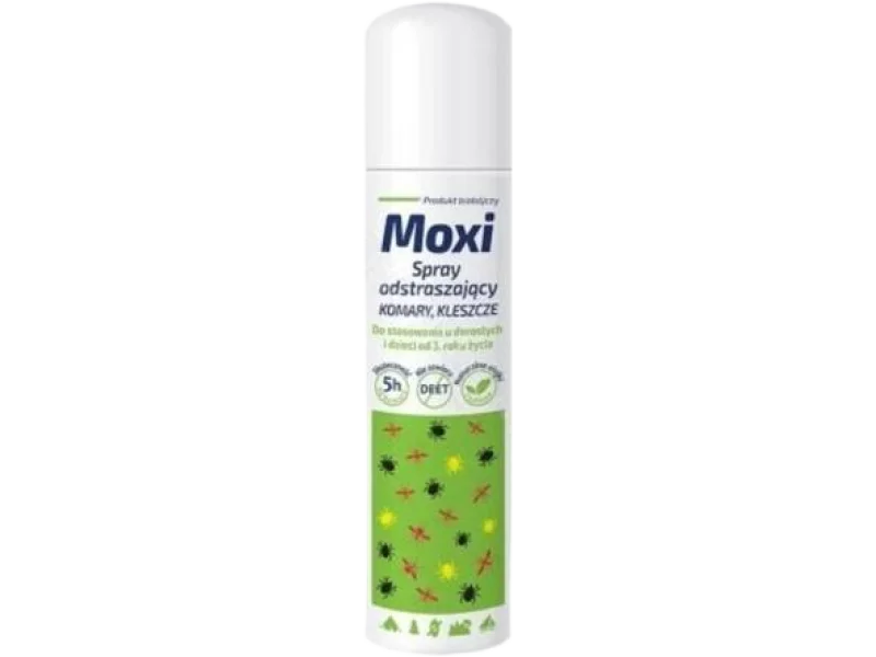 Moxi Spray odstraszający komary i kleszcze