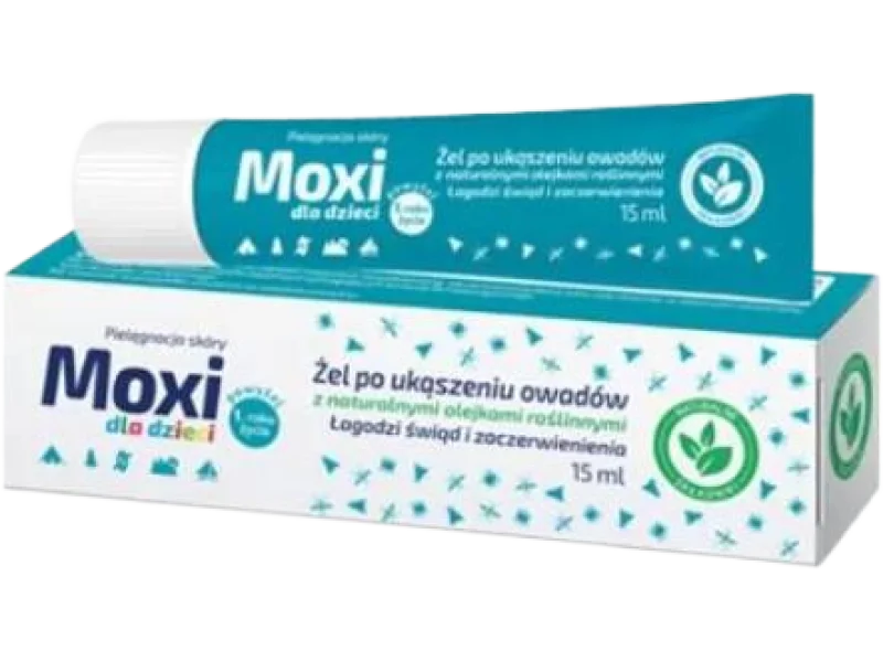 MOXI Żel po ukąszeniu owadów dla dzieci, żel