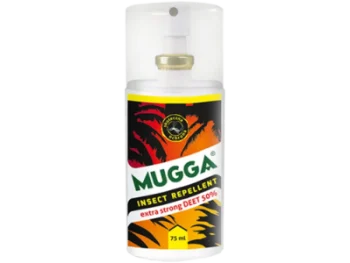 MUGGA Spray 50% DEET na komary i kleszcze, 50%