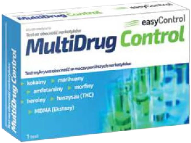 MultiDrug Test na obecność narkotyków Control, test diagnostyczny