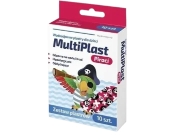 Zdjęcie produktu Multiplast Plastry Wodoodporne Piraci, plaster