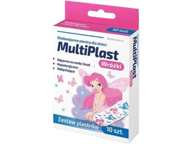 MultiPlast Wodoodporne plastry dla dzieci Wróżki