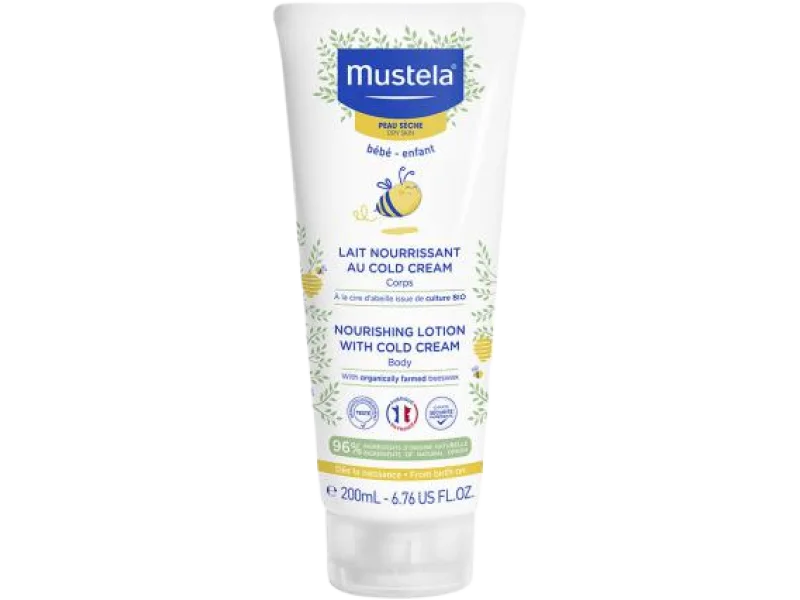 MUSTELA BÉBÉ Odżywcze mleczko z Cold Cream