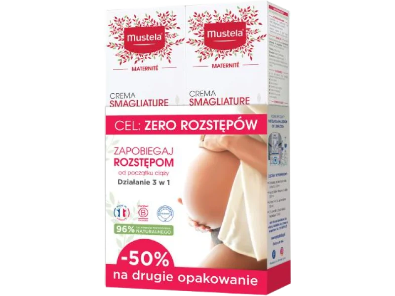 MUSTELA MATERNITE Krem na rozstępy 3w1