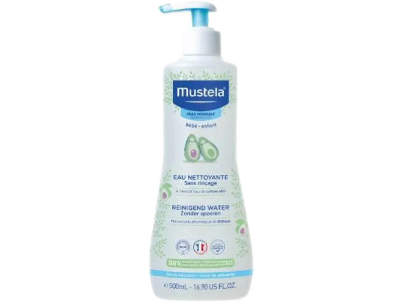 MUSTELA Woda oczyszczająca bez spłukiwania, płyn