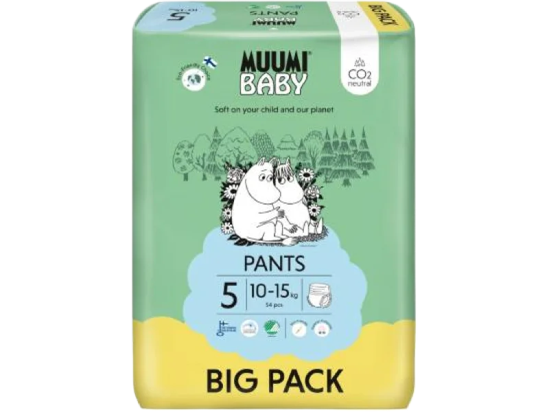 MUUMI Baby Pieluchomajtki ekologiczne
