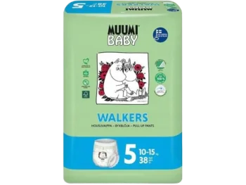 MUUMI Baby Pieluchomajtki Walkers rozmiar 5 (10-15 kg)