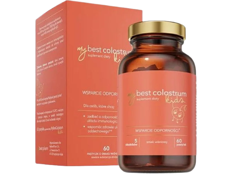 MyBestPharm MyBestColostrum Kids, pastylki do ssania