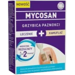 MYCOSAN Grzybica paznokci Leczenie + Kamuflaż, serum