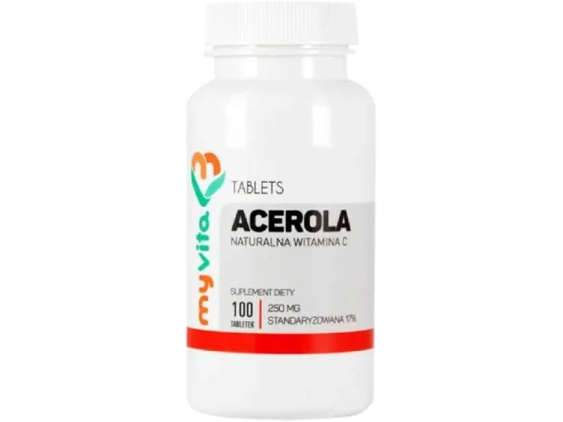 MYVITA Acerola 250 mg, tabletki, 250 mg