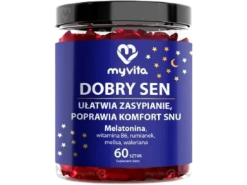 Zdjęcie produktu MyVita Dobry Sen, żelki, 1 mg