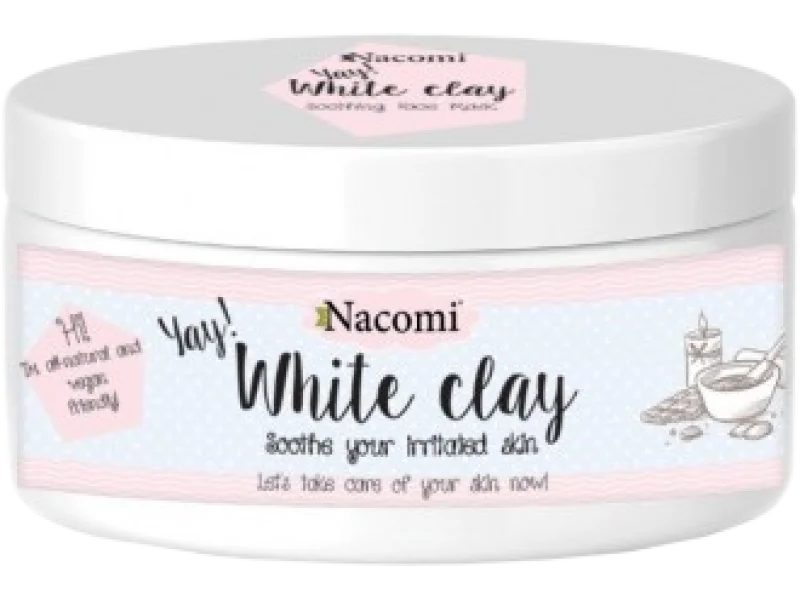 Nacomi Maska łagodząca biała glinka kaolin