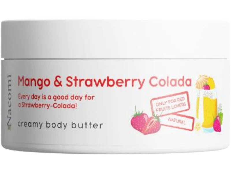 NACOMI Masło do ciała Mango i truskawcolada