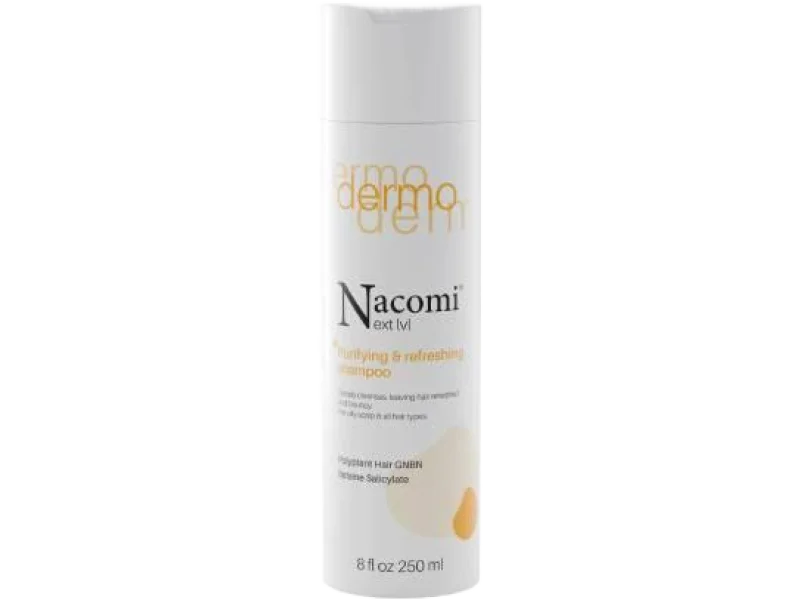 Nacomi Next Level Dermo Szampon do włosów oczyszczający i odświeżający