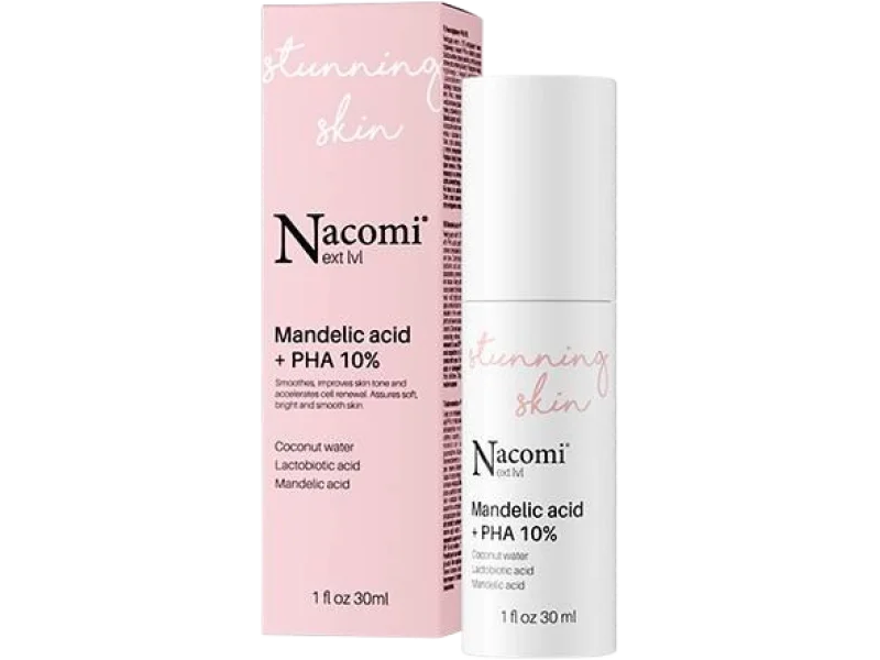 NACOMI Next Level Kwas migdałowy + PHA 10%, serum